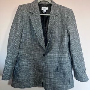 Pendleton Women's Gray Checkered Jacket